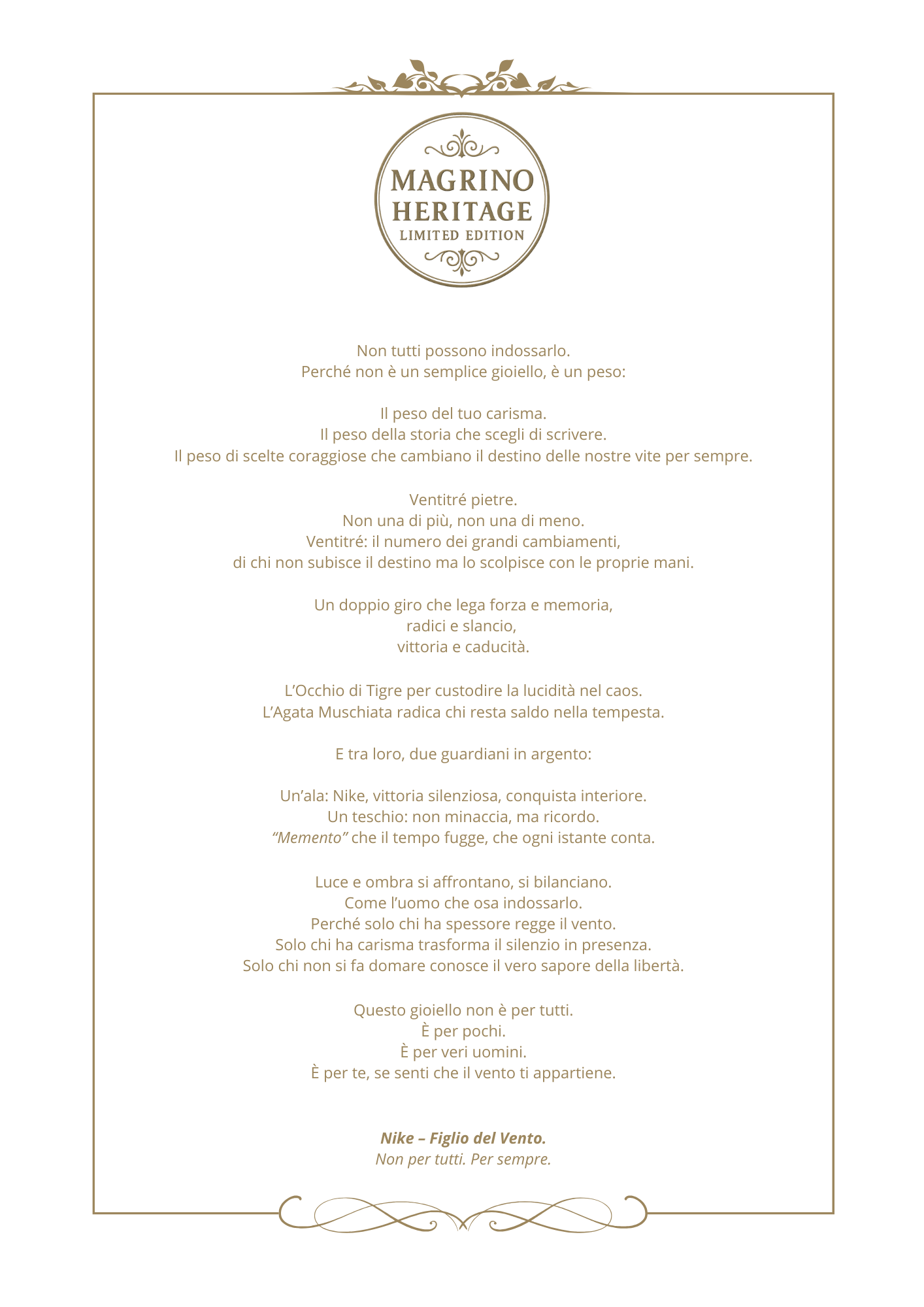 Nike - Figlio del vento