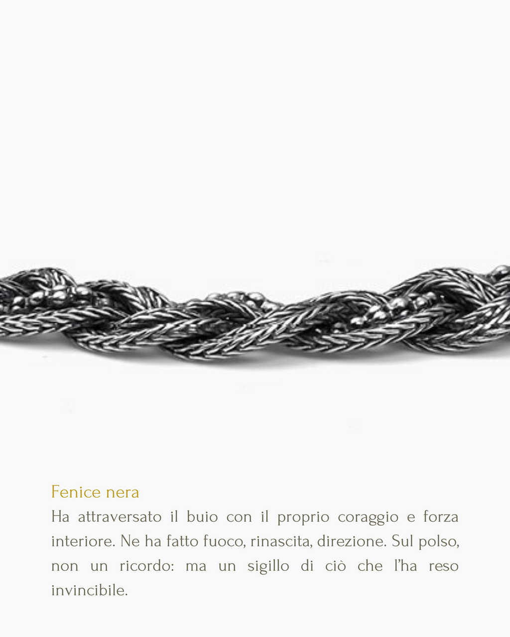 Intrecci - Fenice nera